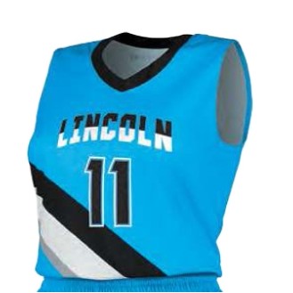 Holloway Ladies FreeStyle™ Sublimated Turbo Lightweight Racerback Basketball Jersey