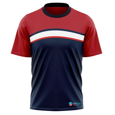 Unisex & Kids' Full Color 5.3 oz Cotton Short Sleeve T-Shirt