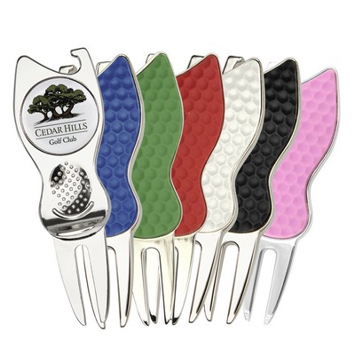 Contour Golf Divot Fixer Tool w/ Bottle Opener