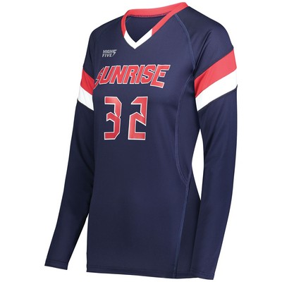 High Five Girls TruHit Tri-Color Long Sleeve Jersey