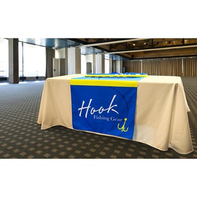 Custom 36" Wide Dye Sublimated Satin Table Runner